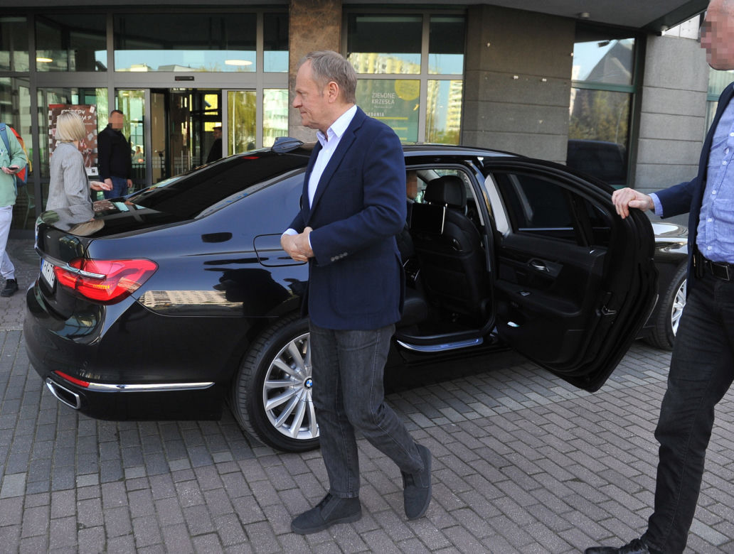 Donald Tusk u Kamili Biedrzyckiej