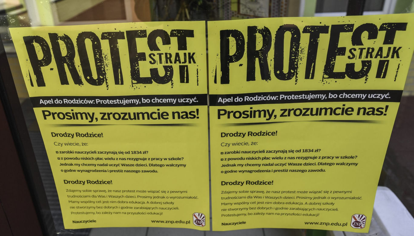 Strajk nauczycieli