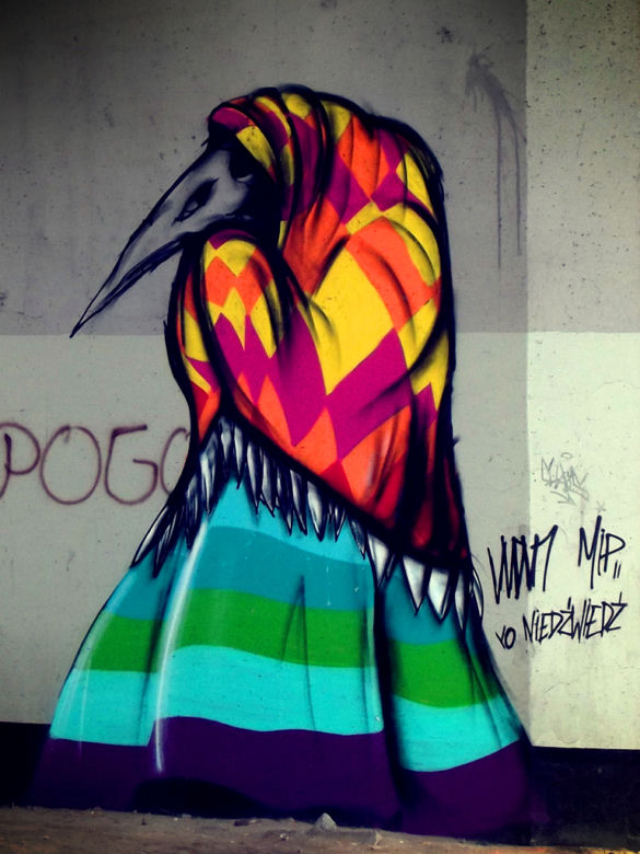 Trasa Zamkowa - graffiti