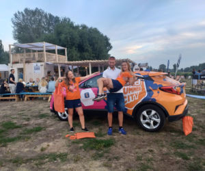 Patrol ESKA Summer City odwiedził na plażę Rataje 