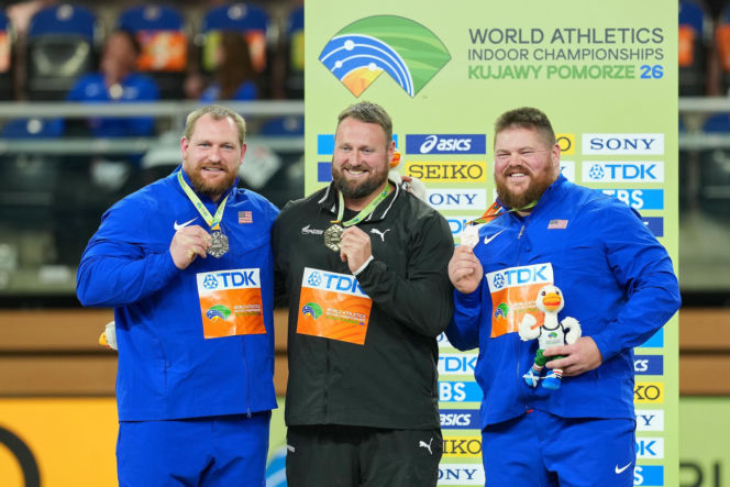 Halowe Mistrzostwa Świata 2026 w Toruniu: Zdjęcia kibiców i zawodników z 3. dnia imprezy