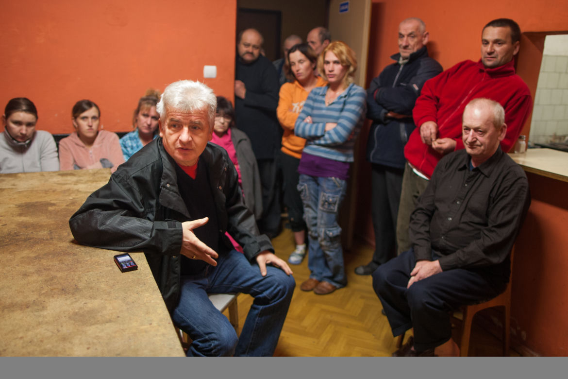 Jak eksmitowali Ikonowicza