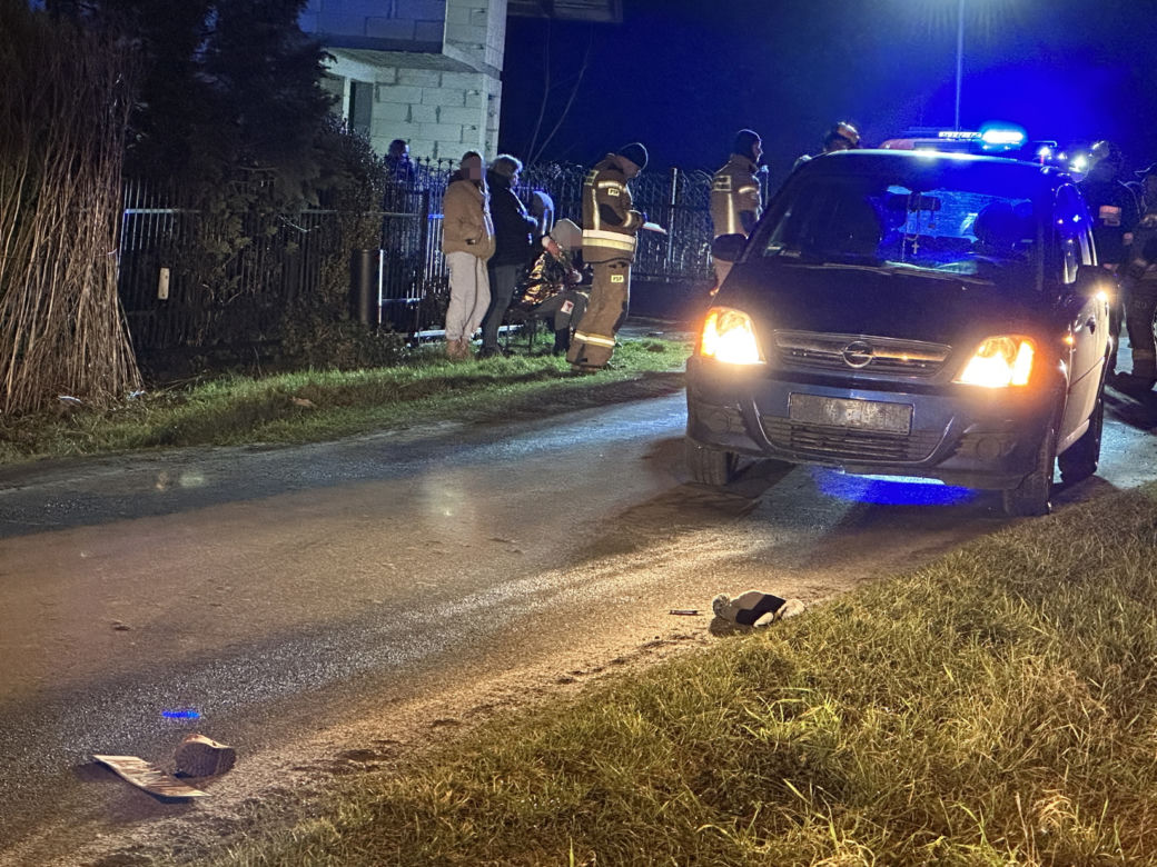 Horror pod Grodziskiem. 3-latek wbiegł wprost pod nadjeżdżające auto!