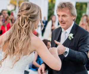 Zbigniew Boniek z córka