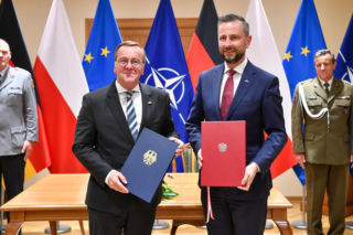 Od Bałtyku po kosmos. Polska i Niemcy podpisały nową umowę o współpracy obronnej