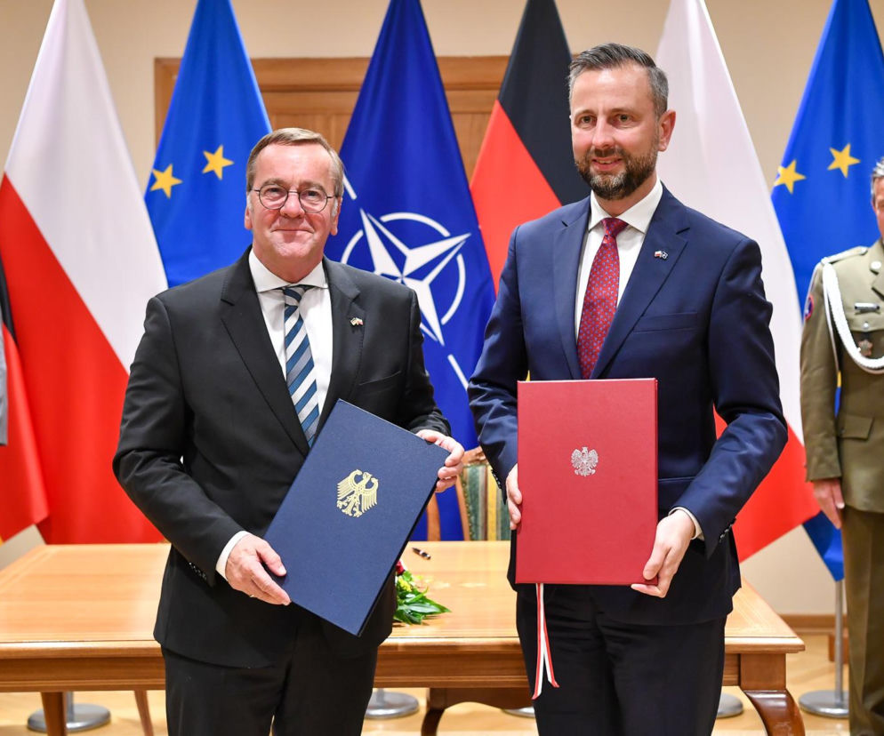 Od Bałtyku po kosmos. Polska i Niemcy podpisały nową umowę o współpracy obronnej