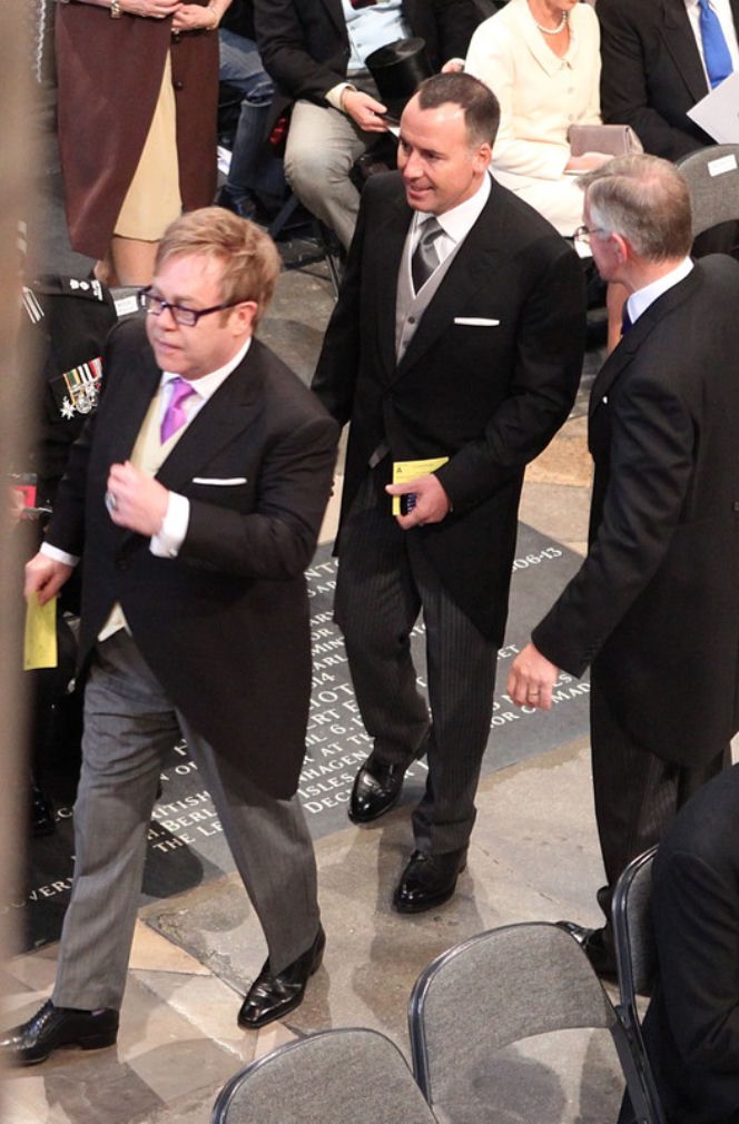 Elton John, David Furnish,