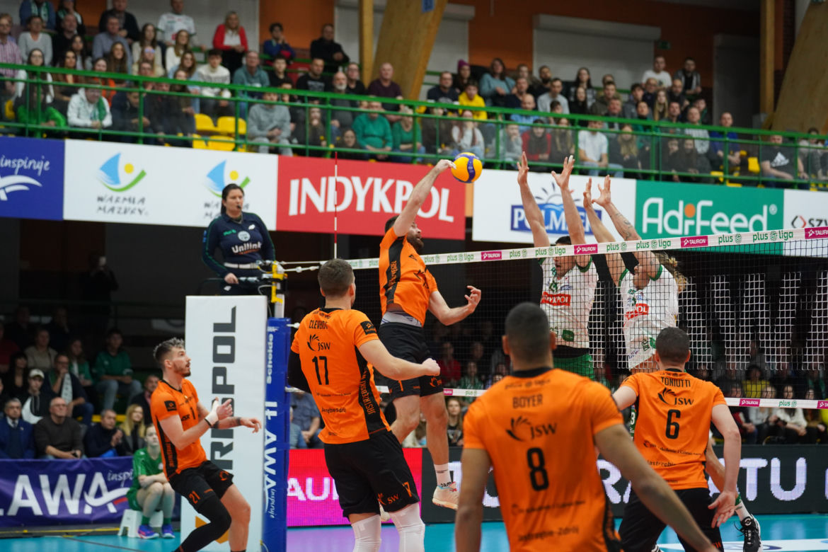 PlusLiga: Indykpol AZS Olsztyn - Jastrzębski Węgiel 3:1