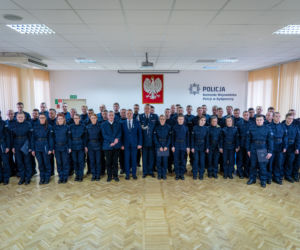 Młodzi policjanci złożyli w Bydgoszczy ślubowanie