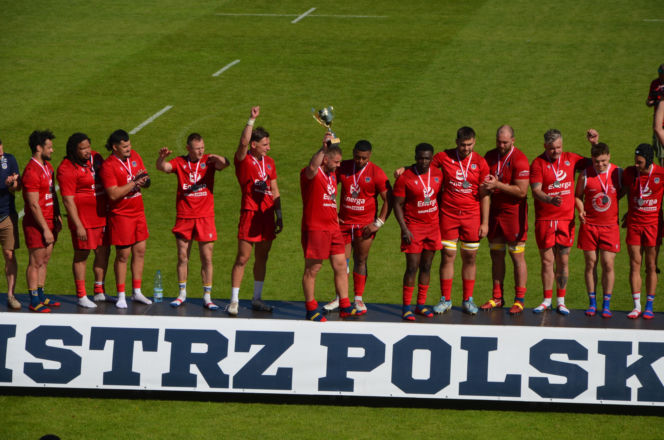 MKS Awenta Pogoń Siedlce po raz pierwszy w historii obroniła tytuł Mistrza Polski Ekstraligi Rugby!