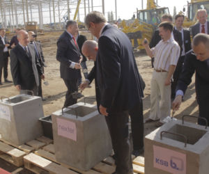 Pierwsze inwestycje w Strefie Przemysłowej Synergy Park: wmurowano 4 kamienie węgielne