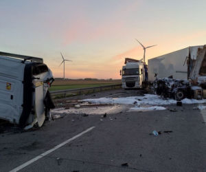Łódzkie. GROŹNY WYPADEK na S-8! Sprawcą pijany kierowca tira!
