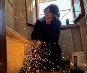 Katarzyna Skowrońska i wanna