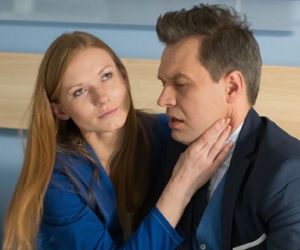 Na dobre i na złe odc. 585. Wiktoria (Katarzyna Dąbrowska), Andrzej Falkowicz (Michał Żebrowski)