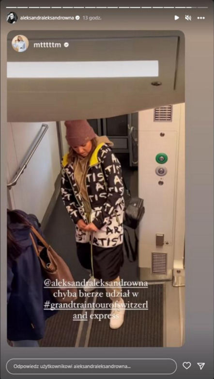 Ola Kwaśniewska w Szwajcarii