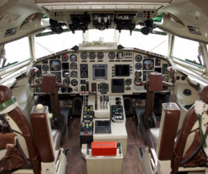 TU-154M, Tupolew, samolot, kabina pilotów, kokpit, Smoleńsk