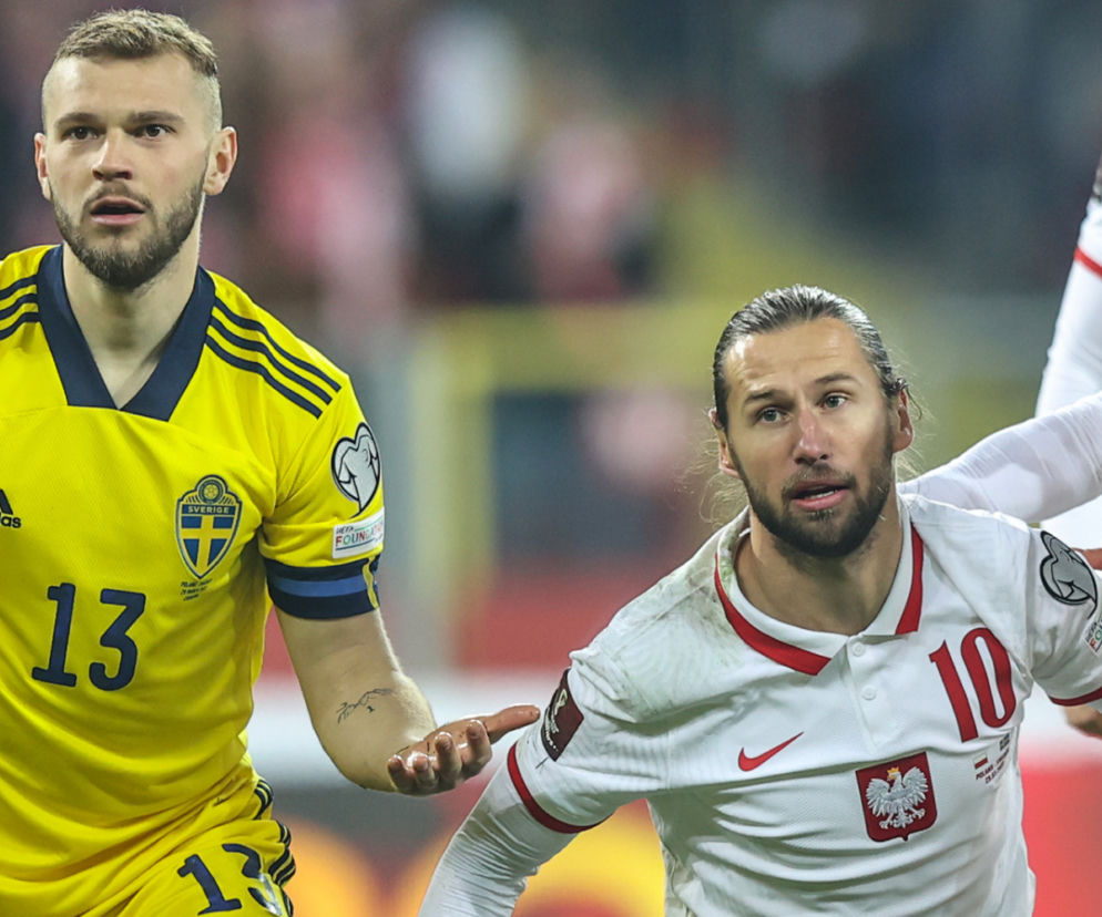 Grzegorz Krychowiak podczas meczu Polska - Szwecja