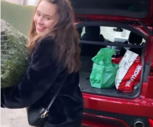 Nowa dziewczyna Piotra Żyły kupiła choinkę, gdy on zarabiał w Engelbergu