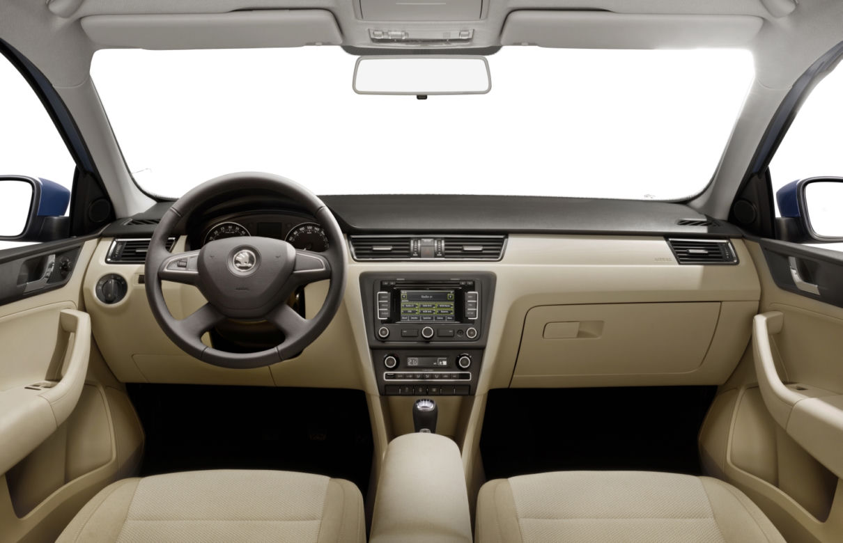 Skoda Rapid - szczegóły wnętrza