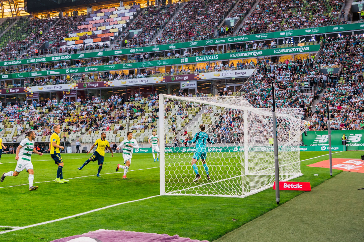 Lechia Gdańsk - Brøndby IF. Mecz Ligi Europy w obiektywie [ZDJĘCIA]