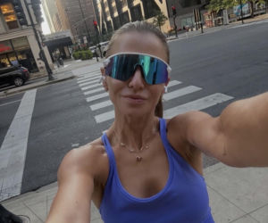 Anna Lewandowska poznaje Chicago
