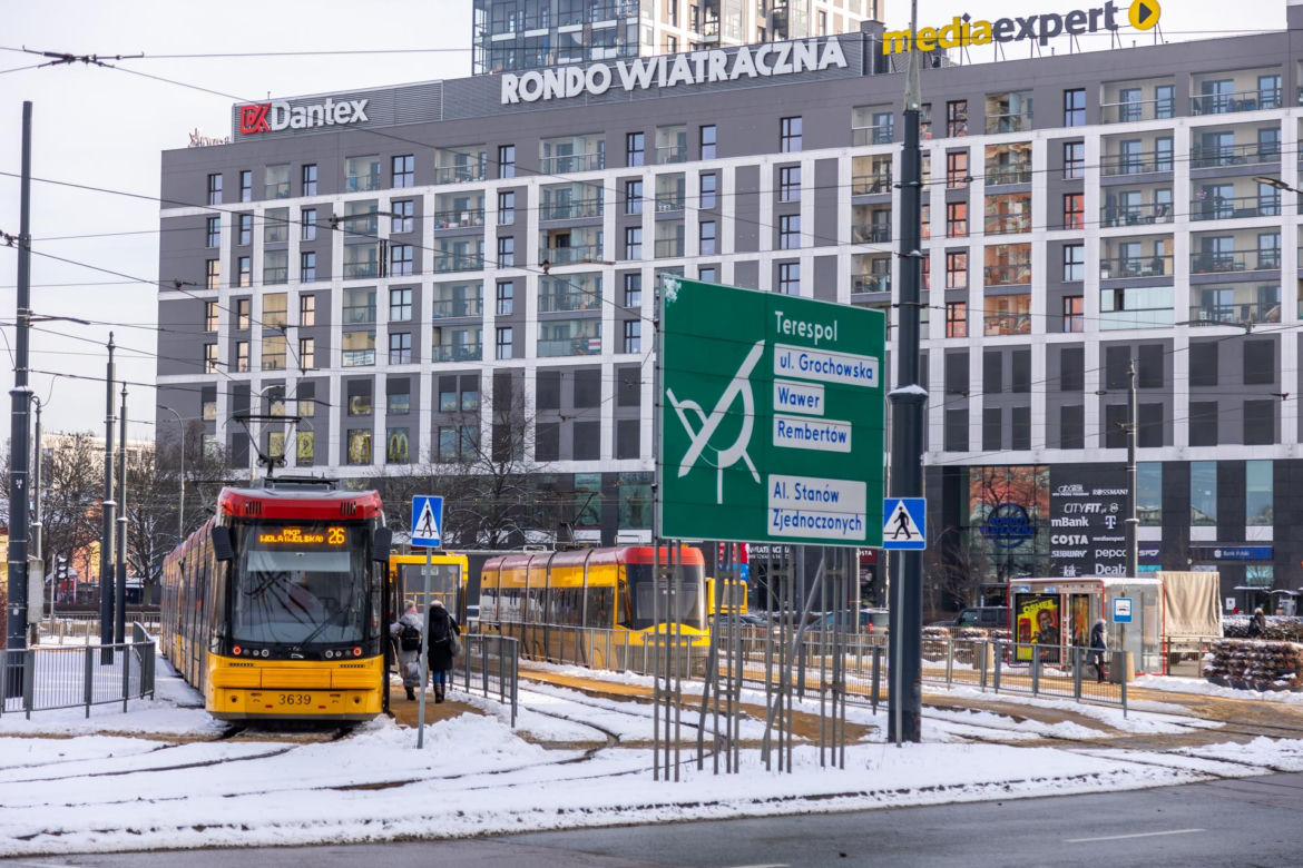 Rondo Wiatraczna w Warszawie
