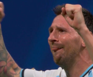 Leo Messi popłakał się po meczu