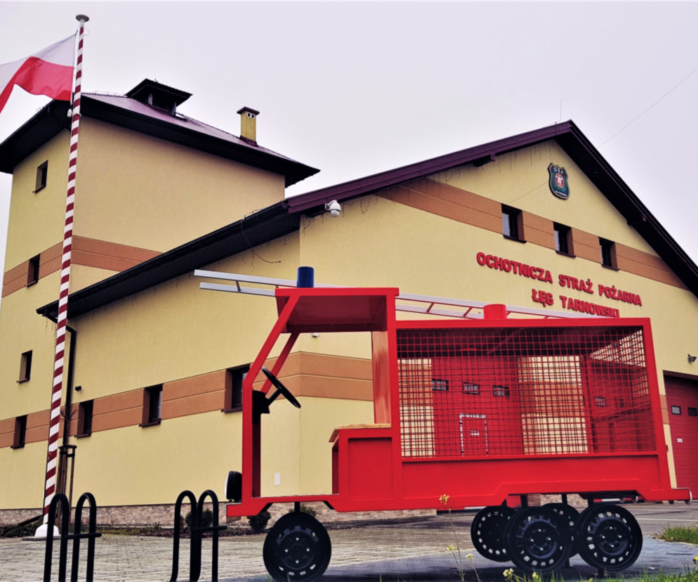 Nietypowy wóz strażacki