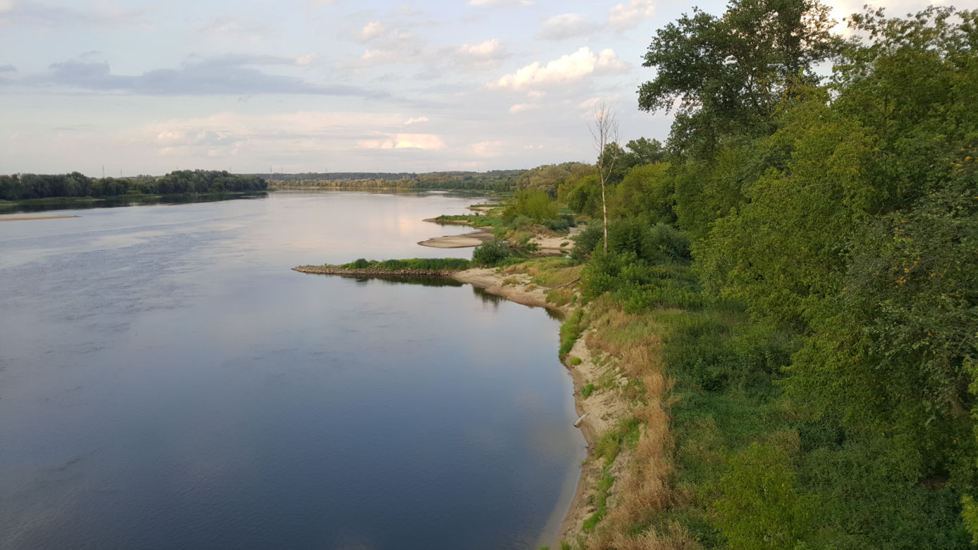 Poziom Wisły drastycznie spada! Tak wygląda sytuacja w bydgoskim Fordonie