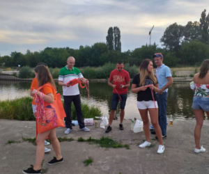 Patrol ESKA Summer City odwiedził na plażę Rataje 