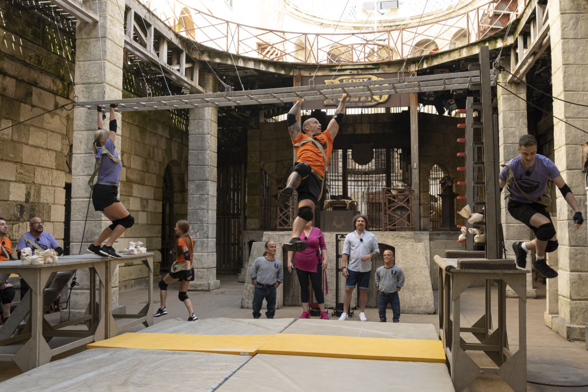 Damian Janikowski w Fort Boyard