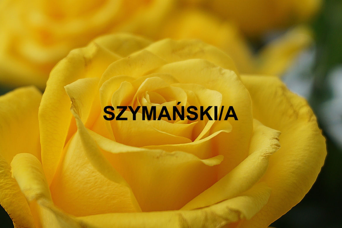 SZYMAŃSKI/A