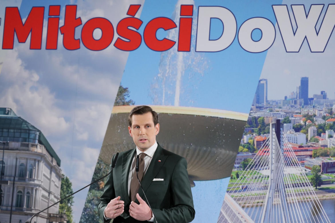 Tobiasz Bocheński z żoną