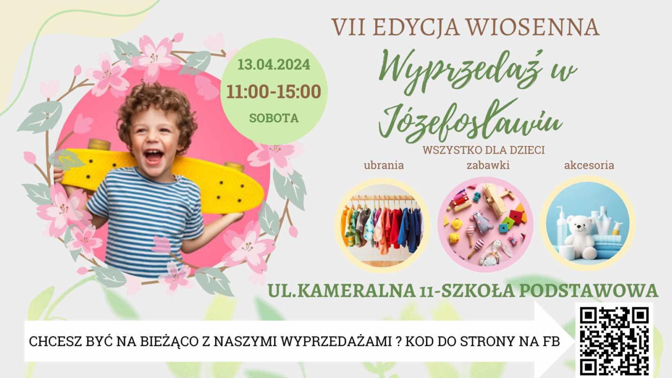 Wielka dwudniowa garażówka w Józefosławiu w weekend 13 i 14 kwietnia!