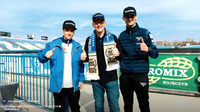 Ze Szkocji dl Leszna. Kibicowska pasja Michaela Purvesa