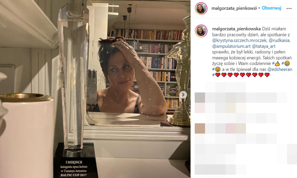 Tak mieszka Małgorzata Pieńkowska