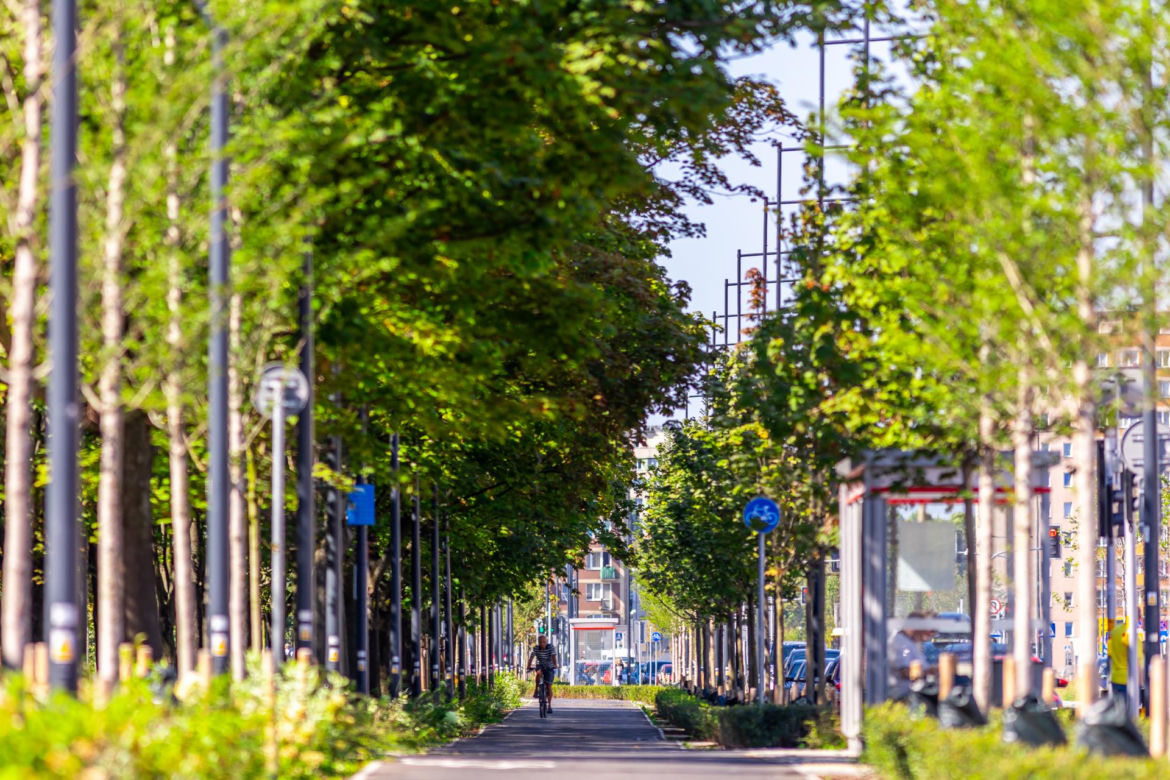 Przebudowa ul. Kondratowicza w Warszawie – zmiany dla rowerzystów