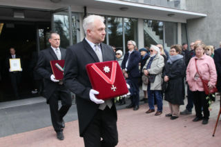 Pogrzeb Wiesława Myśliwskiego