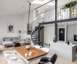 Przytulny loft w warszawskiej kamienicy