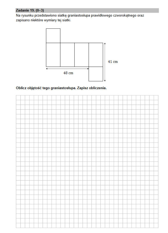 Egzamin ósmoklasisty 2022 matematyka