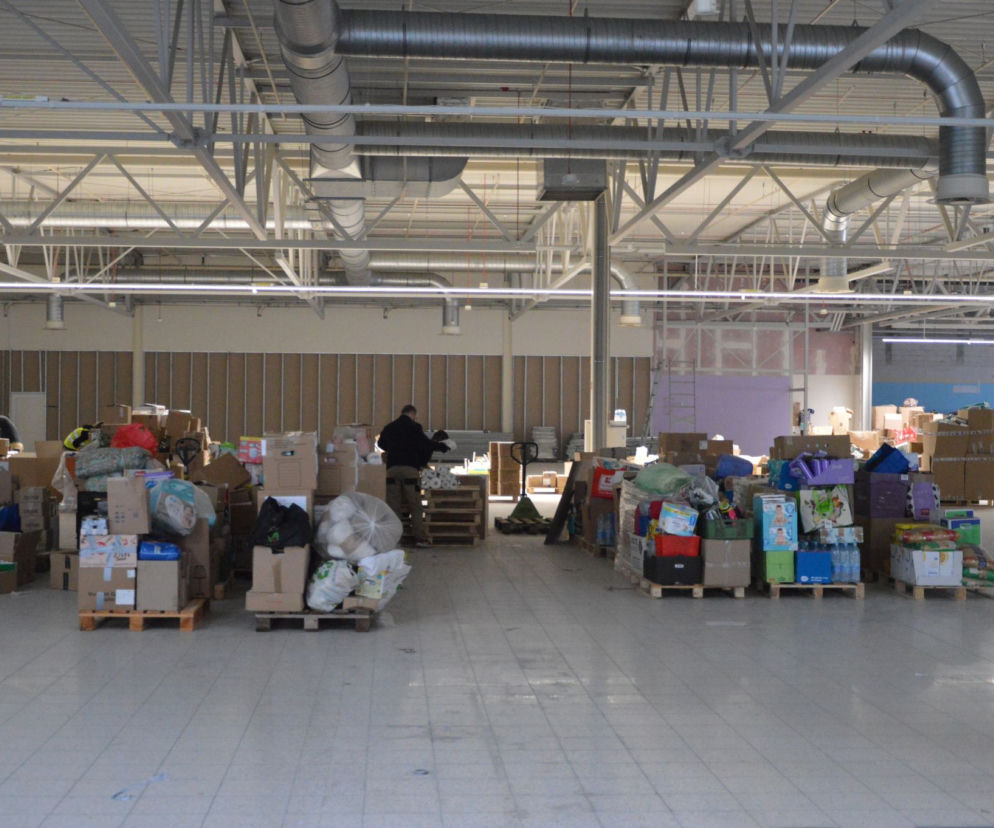 Pomoc dla uchodźców: Magazyn przy ul. Wodnej 11 przeniesiony. Gdzie przynosić dary? 