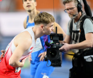 Halowe Mistrzostwa Świata w Lekkoatletyce Kujawy Pomorze 26 w Toruniu. Zdjęcia kibiców i zawodników z 1. dnia imprezy