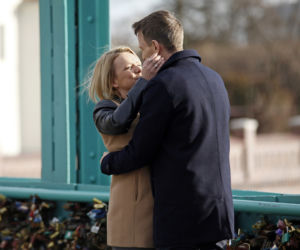 Pierwsza miłość. Marysia (Aneta Zając), Michał (Wojciech Błach)