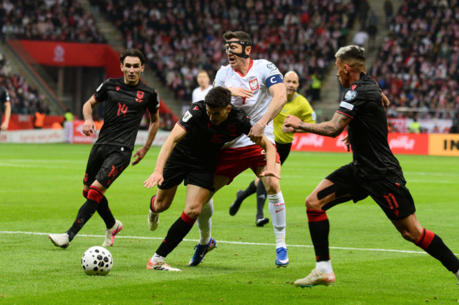 Barażowy mecz półfinałowy o awans do piłkarskich mistrzostw świata z Albanią