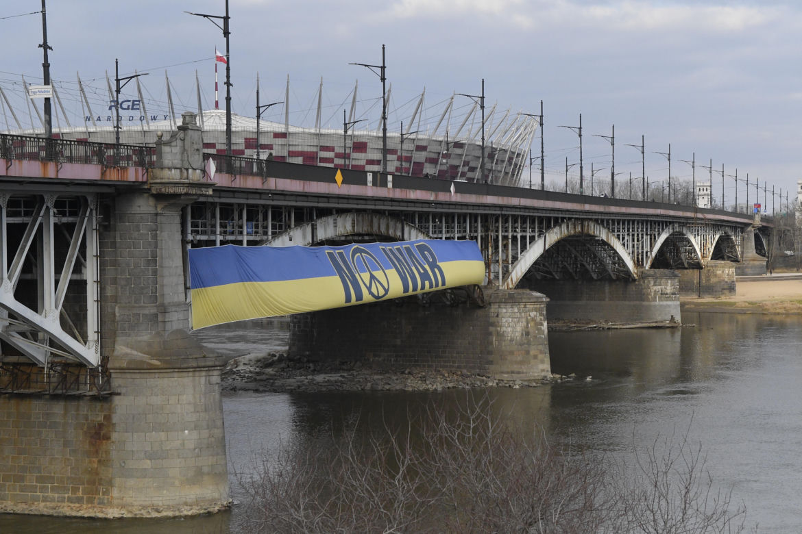 Warszawa w pierwszych dniach po rosyjskiej inwazji na Ukrainę