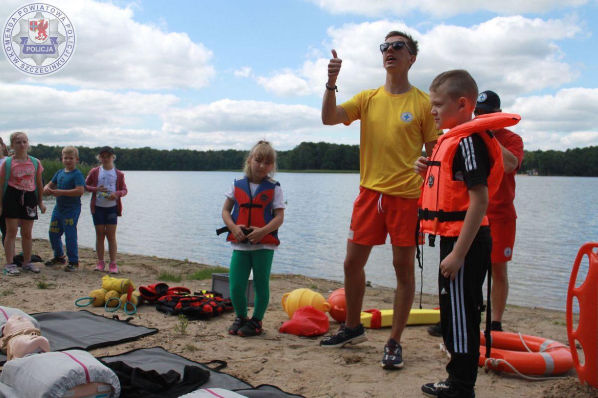 Bezpieczeństwo nad wodą - akcja profilaktyczna