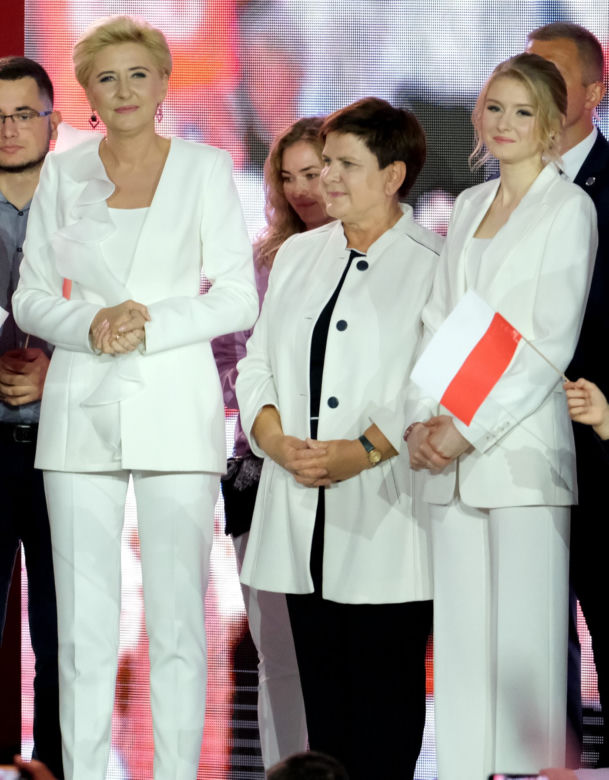 Agata Duda, Kinga Duda. Damy w bieli.