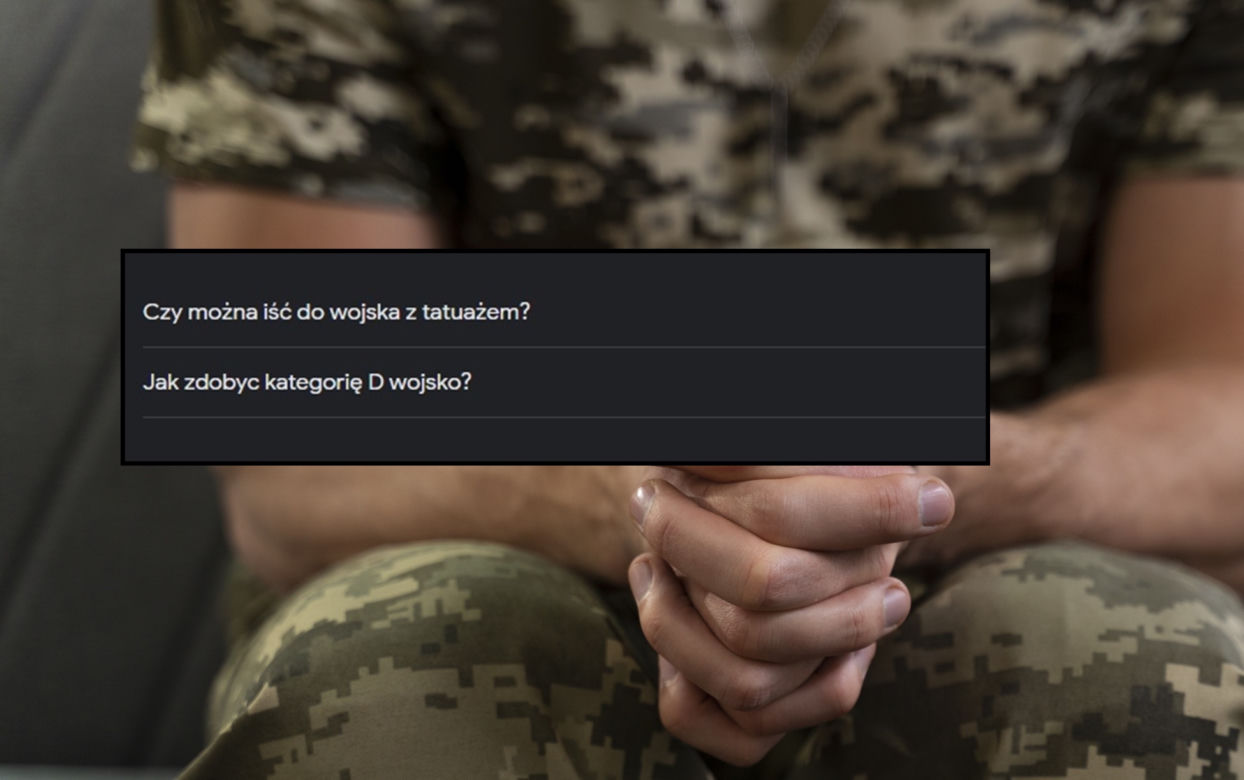 Tak Polacy chcą uniknąć powołań do wojska. Oto co wpisują w Google 