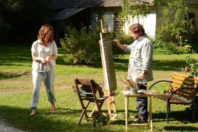 RANCZO 7 sezon. Lucy (Ilona Ostrowska), Kusy (Paweł Królikowski)