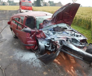 Wypadek w Głogowej